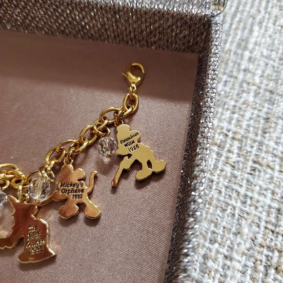 The Bradford Exchange Disney Mickey Mouse Through the Years Charm Bracelet - Picture 10 of 16